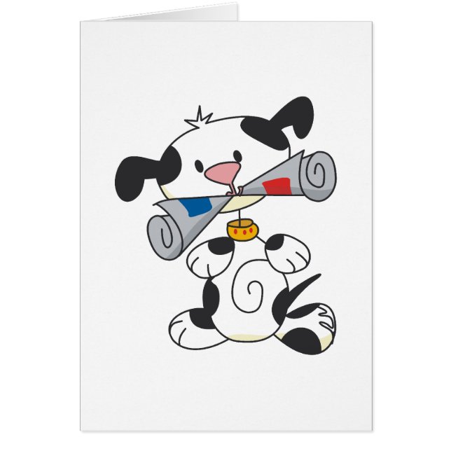 Marionnettes avec T-shirts et cadeaux de journaux (Devant)