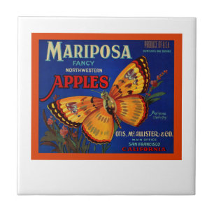 Mariposa Apples Tegeltje