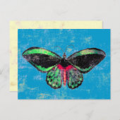 Mariposa ~ Briefkaart / Uitnodiging (Voorkant / Achterkant)