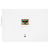 Mariposa ~ Kaart / Uitnodigingen (Achterkant Horizontaal)