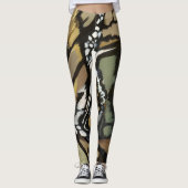 Mariposa Khaki Leggings (Voorkant)