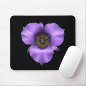 Mariposa Lily Mousepad, Black Muismat (Met muis)