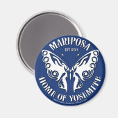 Mariposa Magnet 3 Round (Recto/Verso)