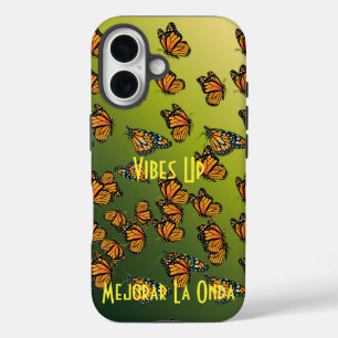 Mariposa Monarca, Monarch Vlinders - VIBES UP iPhone 16 Hoesje
