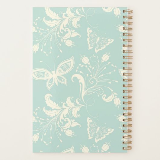 Mariposas Blancas Planner (Achterkant)