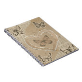 mariposas de papel notitieboek (Rechterzijde)