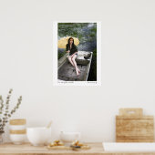 Maris-7069, Meisje met Gele Vand... Poster (Keuken)