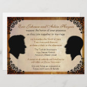 Maris III Invitations personnalisées de mariage ga (Devant / Derrière)