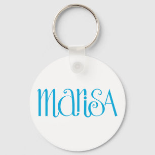 Marisa turquoise blue Keyring Sleutelhanger