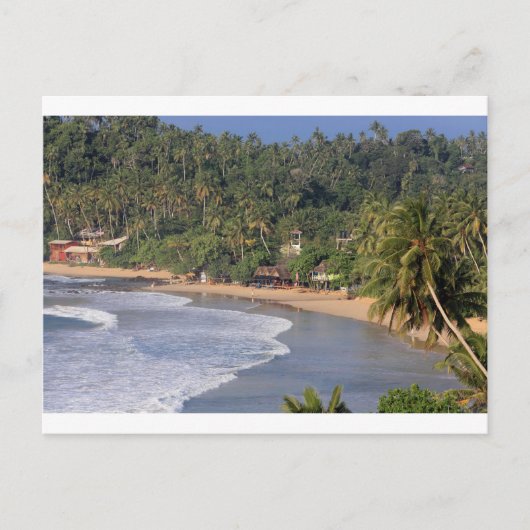 Marissa Beach, Sri Lanka Briefkaart (Voorkant)