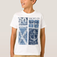 Maritiem anker - Yacht Club Nautisch Zeilen