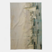 maritiem jacht Squadron bij Newport Harbour Theedoek (Verticaal)