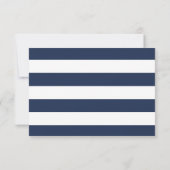 Maritiem | Nautisch anker RSVP Kaartje (Achterkant)