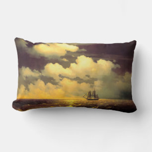Maritiem nautisch zeegezicht decor Ivan Aivazovsky Kussen