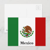  maritiem toerisme voor de Mexicaanse vlag Briefkaart (Voorkant / Achterkant)