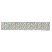 Maritieme Seashells-Patterned Table Runner Nautica Lange Tafelloper (Horizontaal)