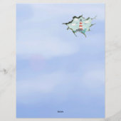 Maritim  notizblock briefhoofd (Achterkant)