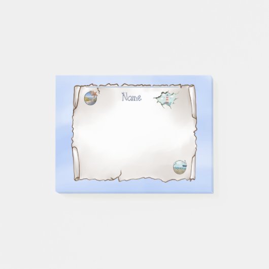 Maritim notizblock post-it® notes (Voorkant)