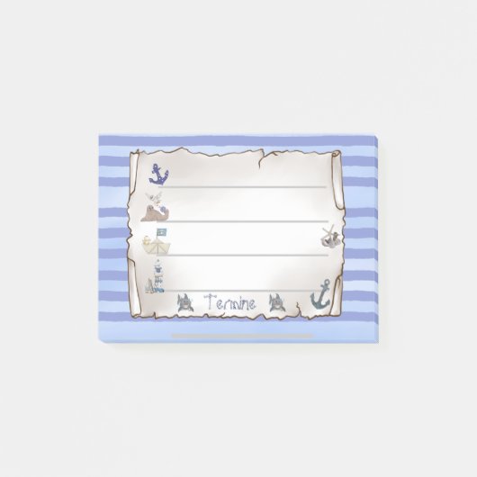Maritim  post-it® notes (Voorkant)