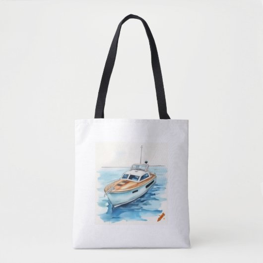 "Maritime Adventure Sac fourre-tout : Comic Style (Devant)