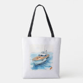 "Maritime Adventure Sac fourre-tout : Comic Style (Dos)
