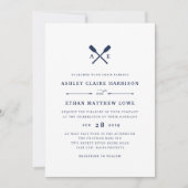 Maritime | Faire-part de mariage monographique nau (Devant)