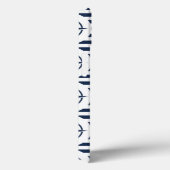 Maritime In Blue Pattern Case-Mate iPhone Case (Achterkant / Rechts)