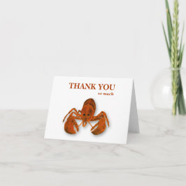 Maritime Lobster Bedankkaart