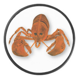 Maritime Lobster Hockey Puck