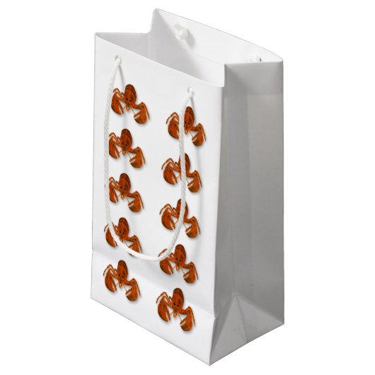 Maritime Lobster Klein Cadeauzakje (Voorkant Gekanteld)