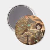 "Maritime Sunset" Magnet Magneet (Voorkant / Achterkant)