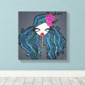 "Maritime" Wrapped Canvas, 12 x 12" Canvas Afdruk (Insitu (Houten vloer))