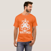 Maritimer Anchor octopus T-Shirt (Voorkant volledig)