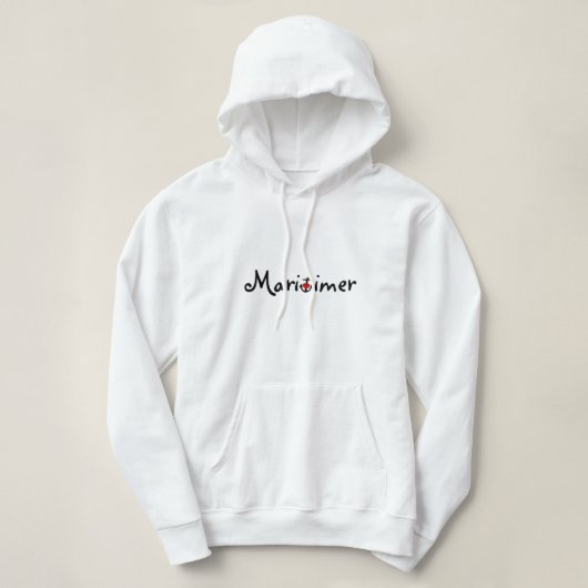Maritimer Sweat - shirt à capuche Nouvelle-Écosse (Design devant)