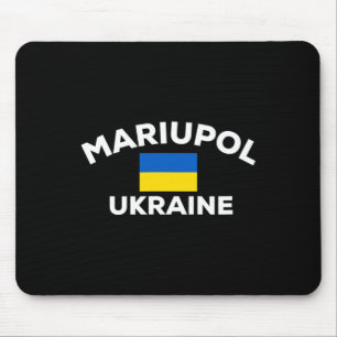 Mariupol Oekraïne Oekraïense Vlag Stad Muismat