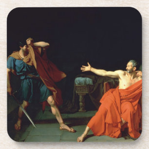 Marius te Minturnae, 1786 (olie op doek) Drankjes Onderzetter