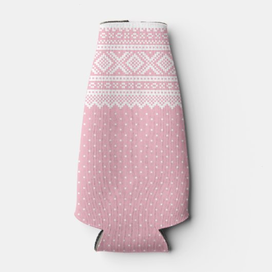 Mariusgenser Sweater Pattern Flesjeskoeler (Voorkant)