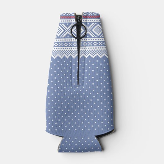 Mariusgenser Sweater Pattern Flesjeskoeler (Achterkant)