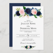 marjoen en brutale bruiloft kaart (Voorkant / Achterkant)