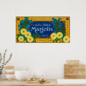 Marjolis Soap LabelParis, Frankrijk Poster (Keuken)