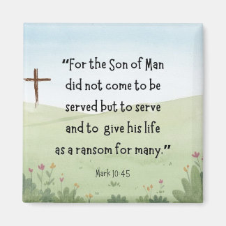 Mark 10:45 magneet