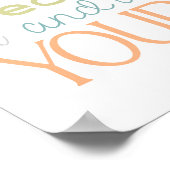 Mark 11: 24 Croire la prière foi Poster chrétien (Coin)