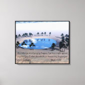 Mark 11:25 canvas afdruk (Voorkant)