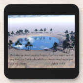 Mark 11:25 Dessous de verre (Devant)