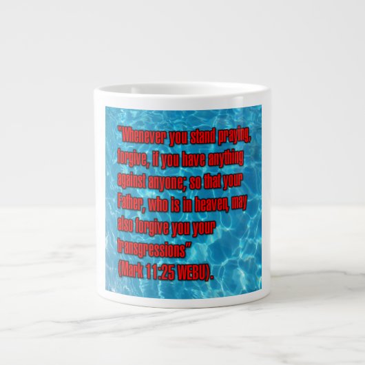 Mark 11:25 WEBU Mug (Devant)