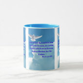 Mark 13:32 KJV Bible Verse Pic Mug Deux Tons (Centre)