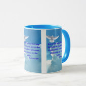 Mark 13:32 KJV Bible Verse Pic Mug Deux Tons (Devant droit)