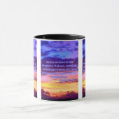 Mark 1:2 KJV Bijbelverse Pic Two-Tone Mok (Midden)