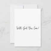 Mark 7:21-23 KJV Bible Scripture Carte de voeux (Dos)