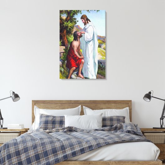 Mark 8:22-26 Jésus guérit une toile aveugle (Insitu(Chambre))